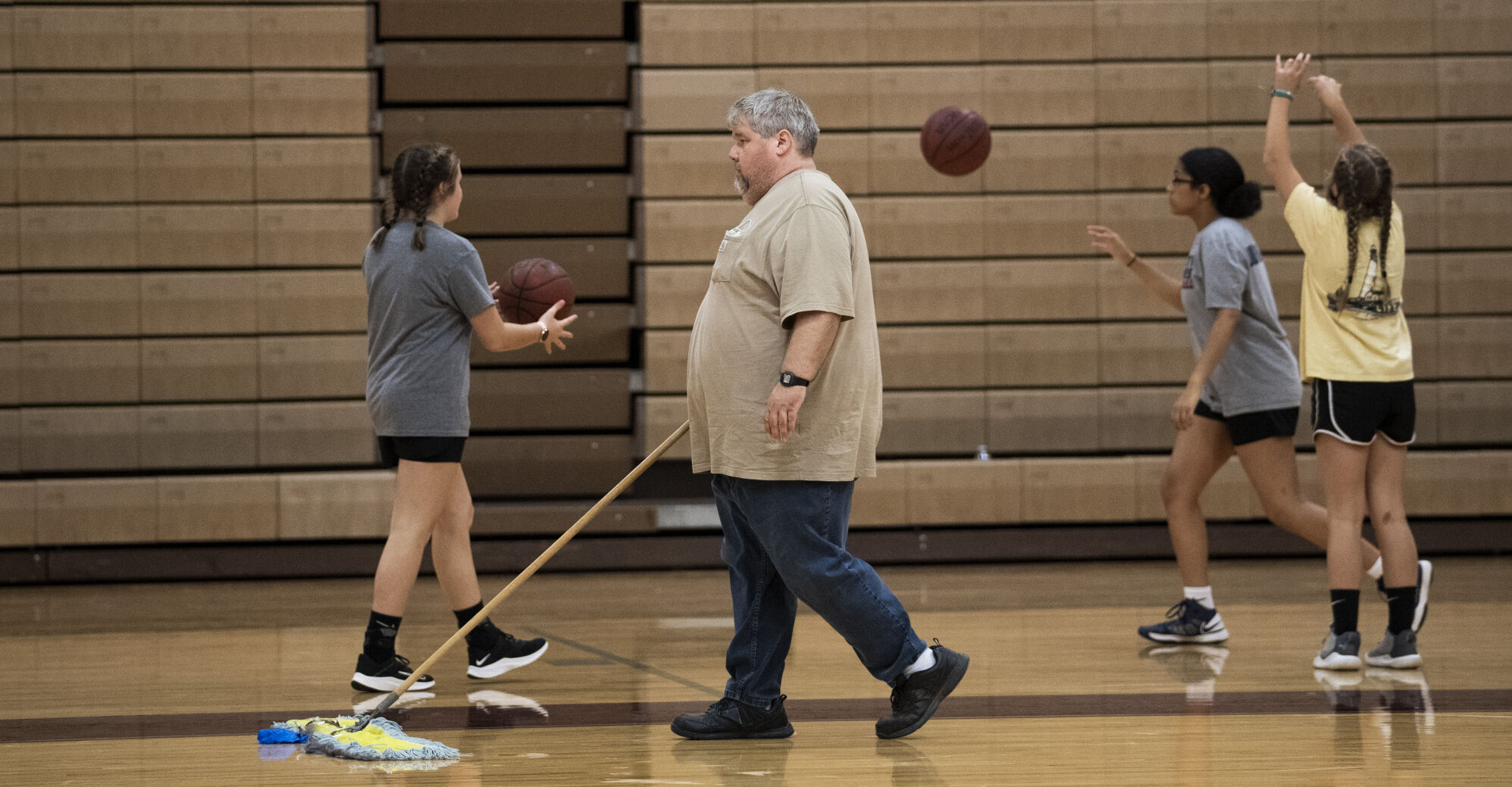 Lady Lancers basketball. 5.JPG